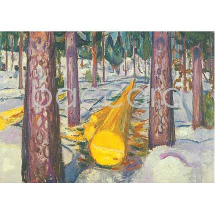 441 Edvard Munch kunstkort 12x17 cm 5-pakk