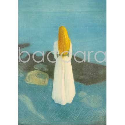 400 Edvard Munch kunstkort 12x17 cm 5-pakk