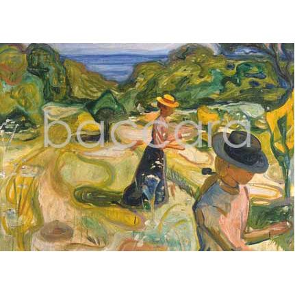 462 Edvard Munch kunstkort 12x17 cm 5-pakk