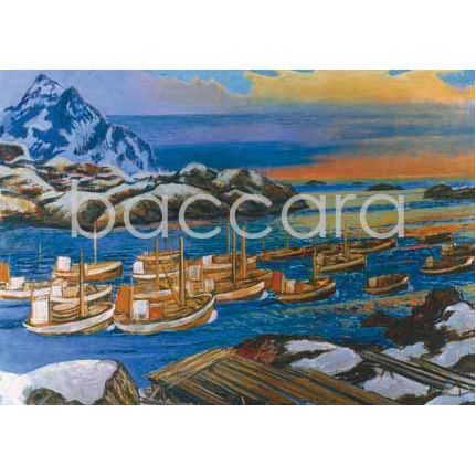 407 Axel Revold kunstkort 12x17 cm 5-pakk