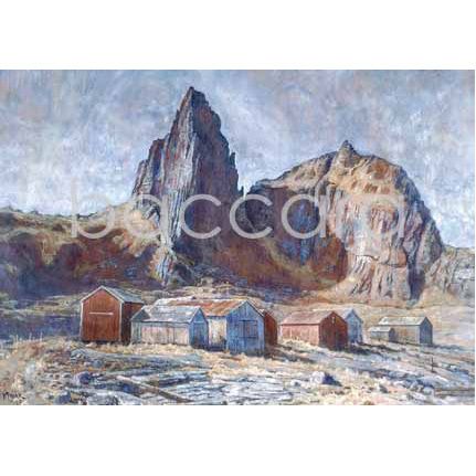 373 Karl Erik Harr kunstkort 12x17 cm 5-pakk