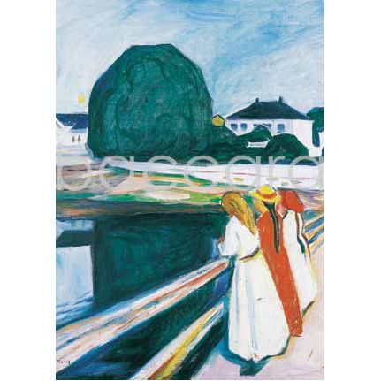 363 Edvard Munch kunstkort 12x17 cm 5-pakk