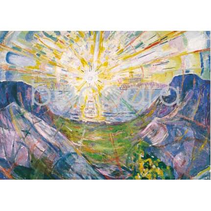 365 Edvard Munch kunstkort 12x17 cm 5-pakk