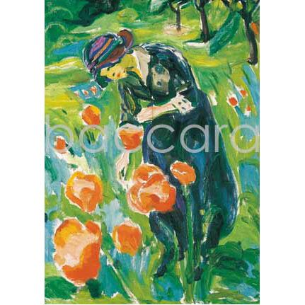 358 Edvard Munch kunstkort 12x17 cm 5-pakk