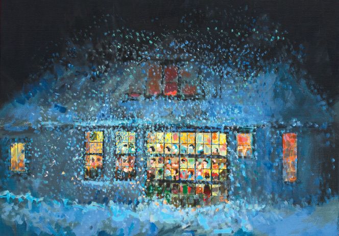 2060 SCOTT THOE kunstkort 12x17 cm 5-pakk