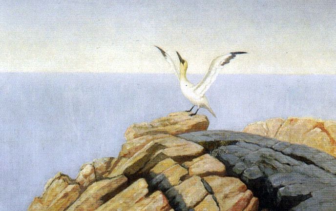 Minikort doble 9x6cm Th. Kittelsen