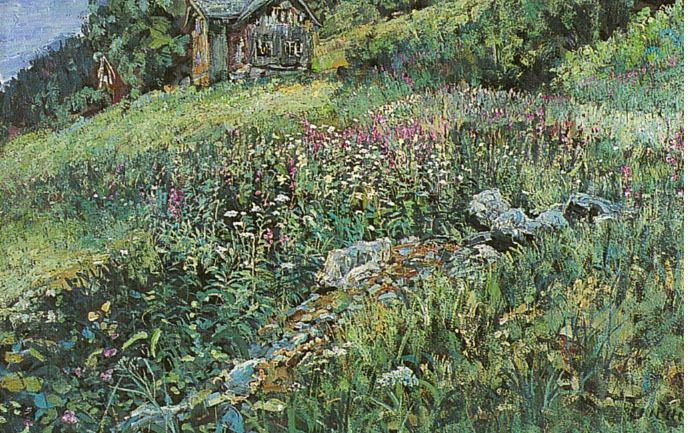 Minikort doble 9x6cm Arne Paus