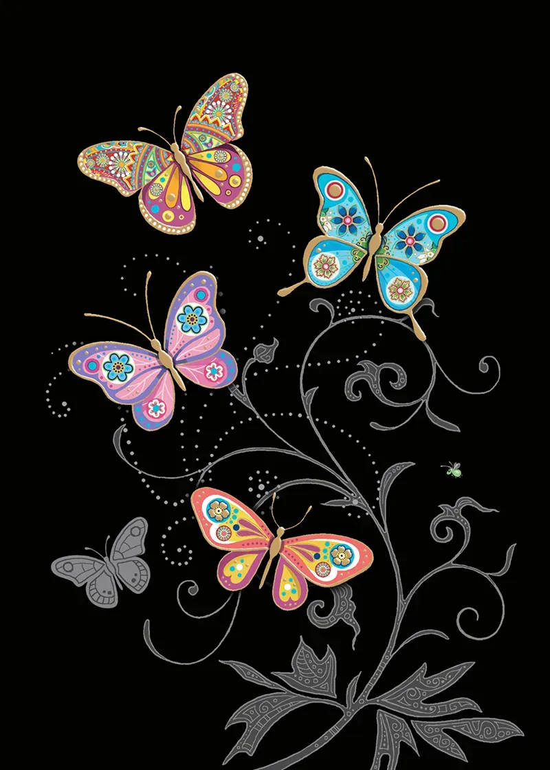 Bug Art Doble Kort 12x17