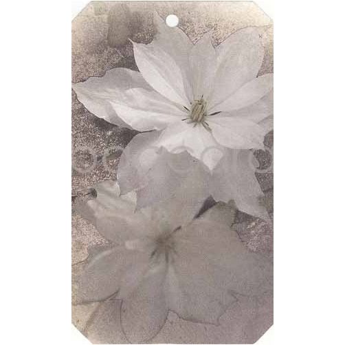 H030 Vintage gavelapp 6.3x10.5 cm 20-pakk