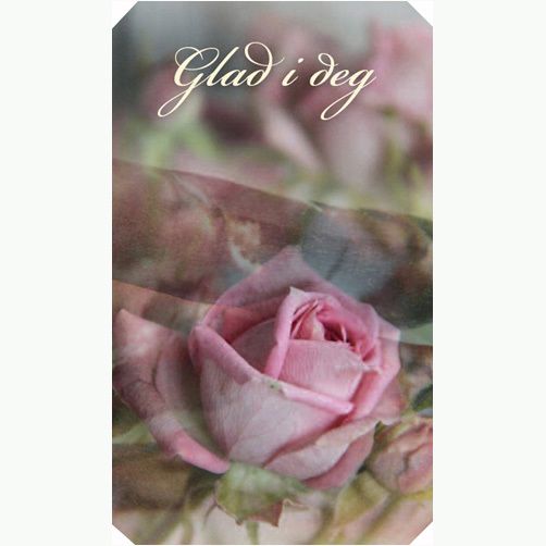 H033 Vintage gavelapp 6.3x10.5 cm 20-pakk