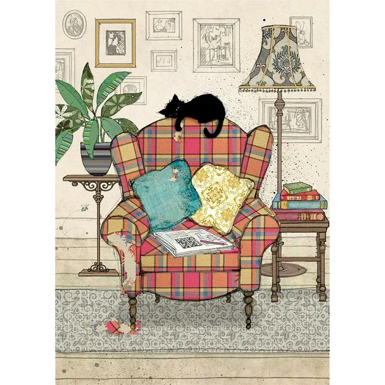 Bug Art Black Ink Doble Kort 12x17