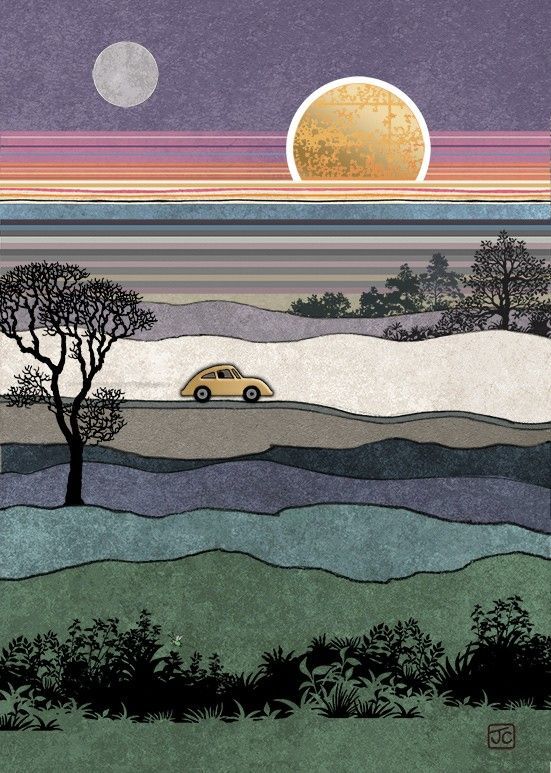 Bug Art Doble Kort 12x17