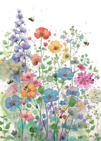 Bug Art Doble Kort 12x17