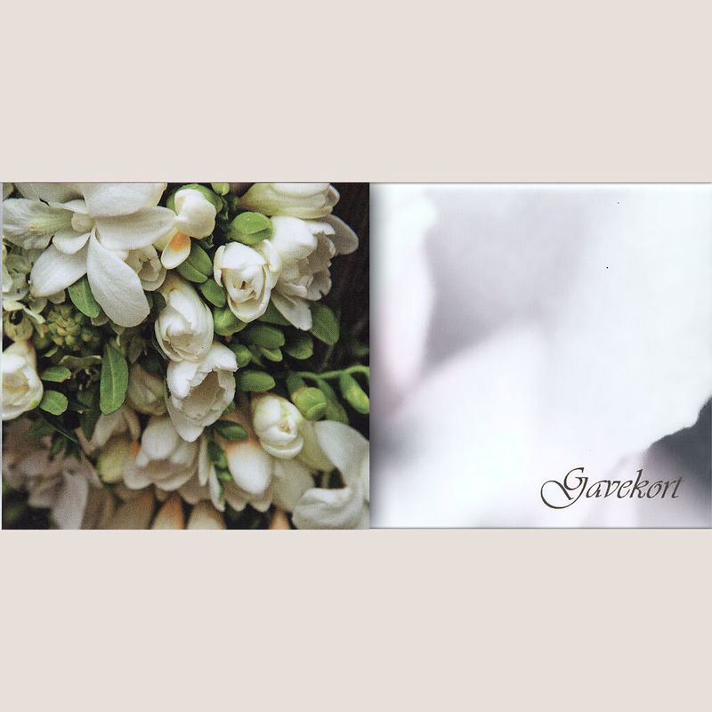 Baccara Gavekort 10x21cm