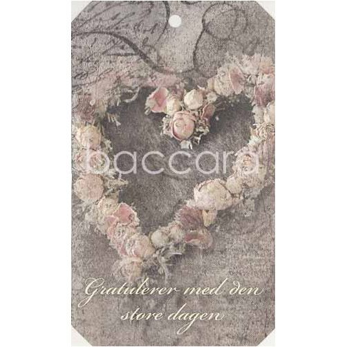 H018 Vintage gavelapp 6.3x10.5 cm 20-pakk