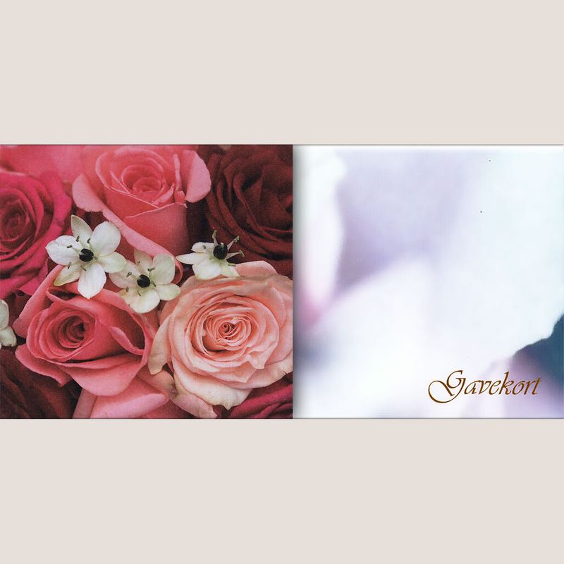 Baccara Gavekort 10x21cm