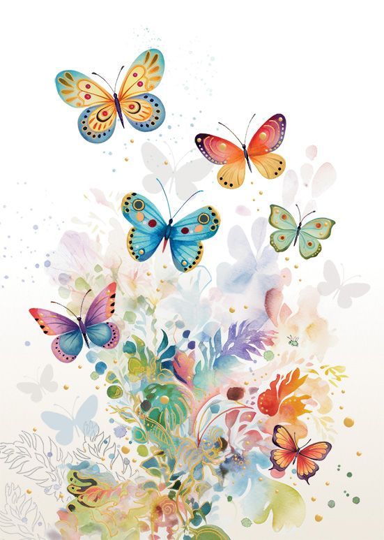 Bug Art Doble Kort 12x17