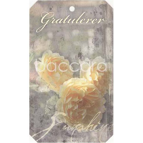 H009 Vintage gavelapp 6.3x10.5 cm 20-pakk