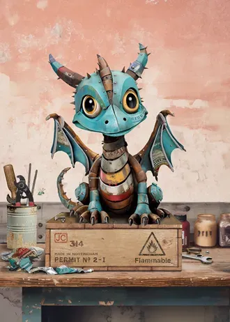 Bug Art Scraps Doble Kort 12x17