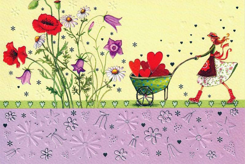 Edition Gollong Doble kort 12x17 6 pakk