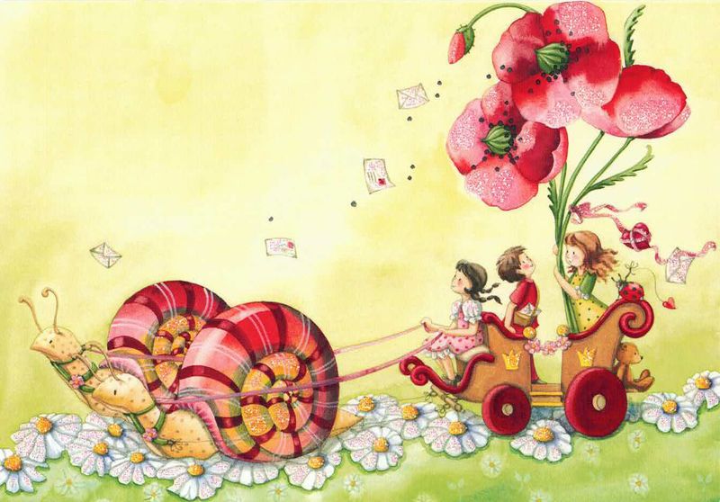 Edition Gollong Doble kort 12x17 6 pakk