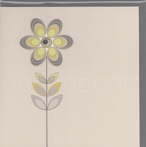 Cinnamon Aitch Cornflower Doble Kort 12x12