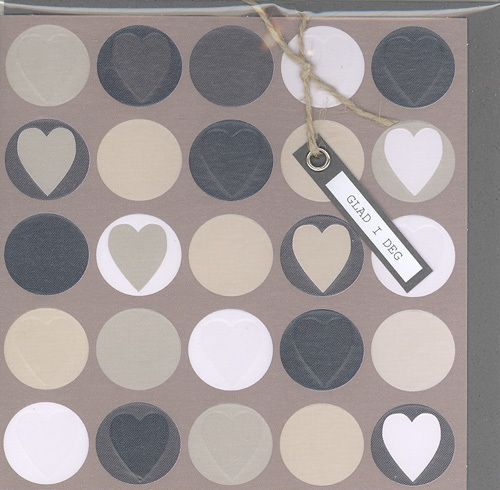 Cinnamon Aitch Cornflower Doble Kort 12x12