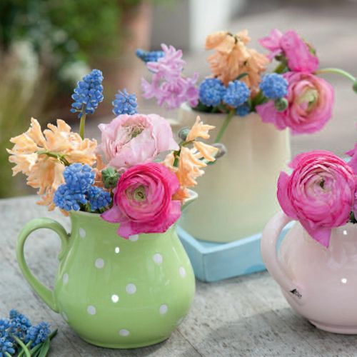 12x12 cm enkle kort 10-pakk