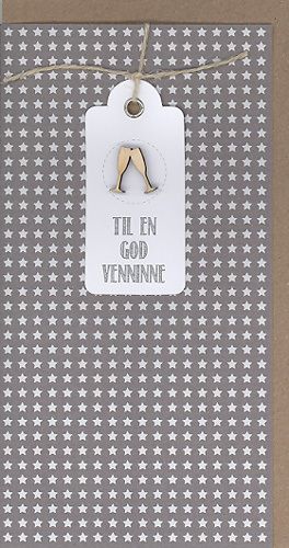 Simply Tags Doble kort 9x16cm