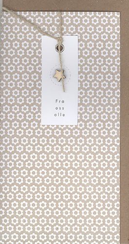 Simply Tags Doble kort 9x16cm