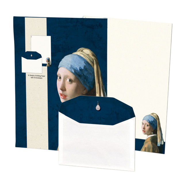 Brevarksett 10 Ark med Konvolutt