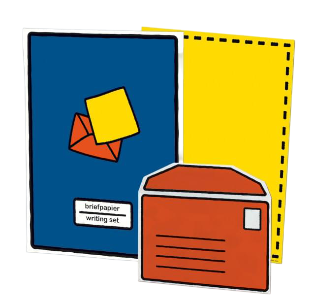 Brevarksett 10 Ark med Konvolutt