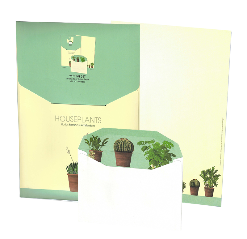 Brevarksett 10 Ark med Konvolutt