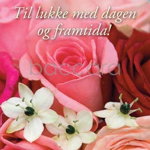 Flowers 4 You - doble 12x12cm nynorsk