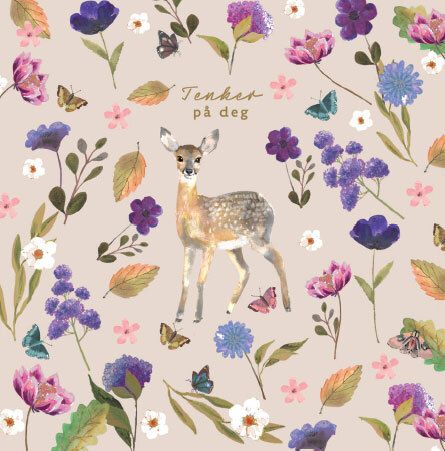 HKD 16x16 Country Garden m/bladgull