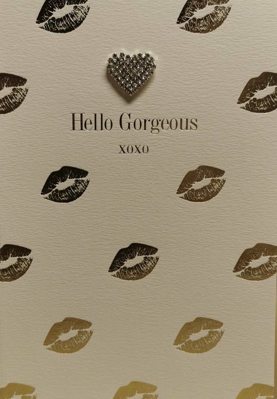 Hearts Design A5 "Hello Gorgeous"