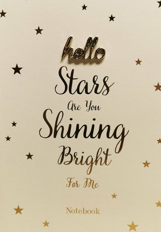 Hearts Design A5 "Hello Stars, Are you shining..."