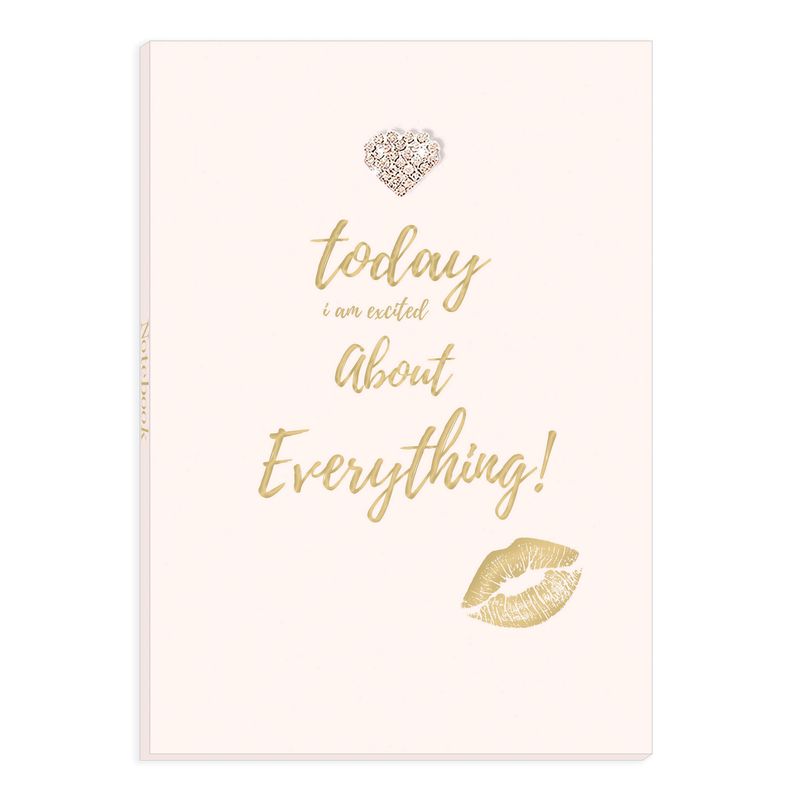 Hearts Design A5 "Today I'm Excited about Everything"