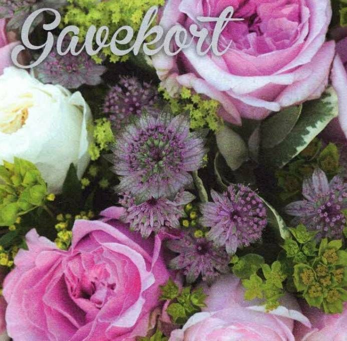 Hageland Gavekort m/konvolutt