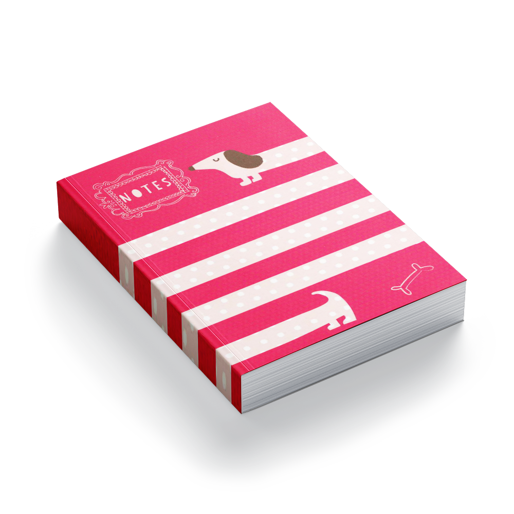 Go notatbok A6 linjert