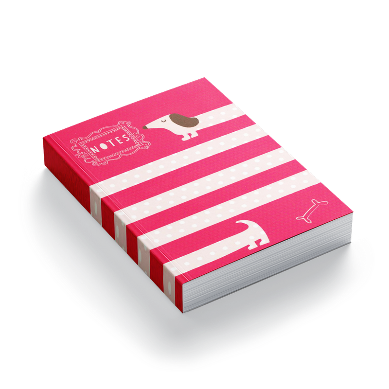 Go notatbok A6 linjert