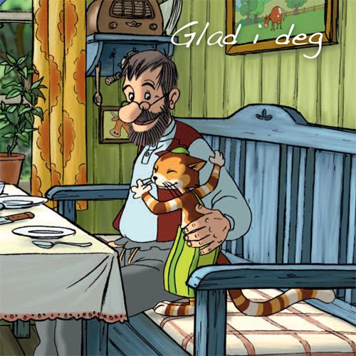 Gubben og Katten - Glad i deg 12x12
