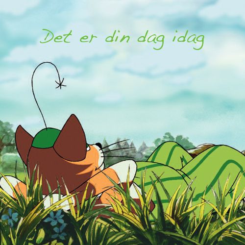 Gubben og Katten - Enkle kort 12x12