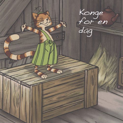 Gubben og Katten - Enkle kort 12x12