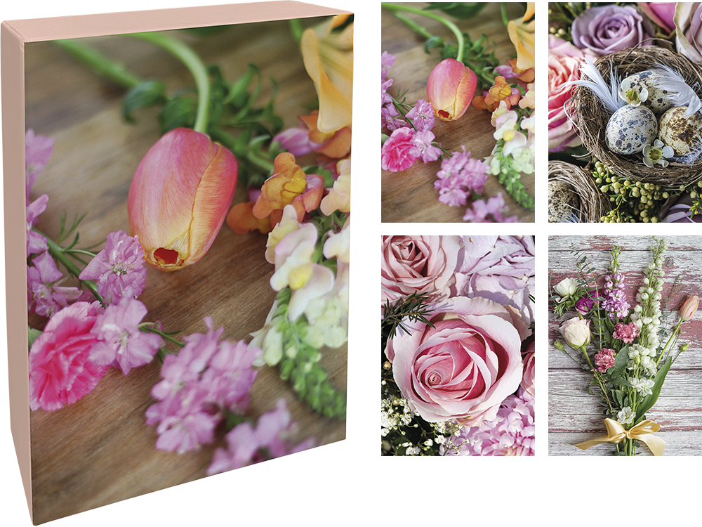 Paperly doble kort i eske