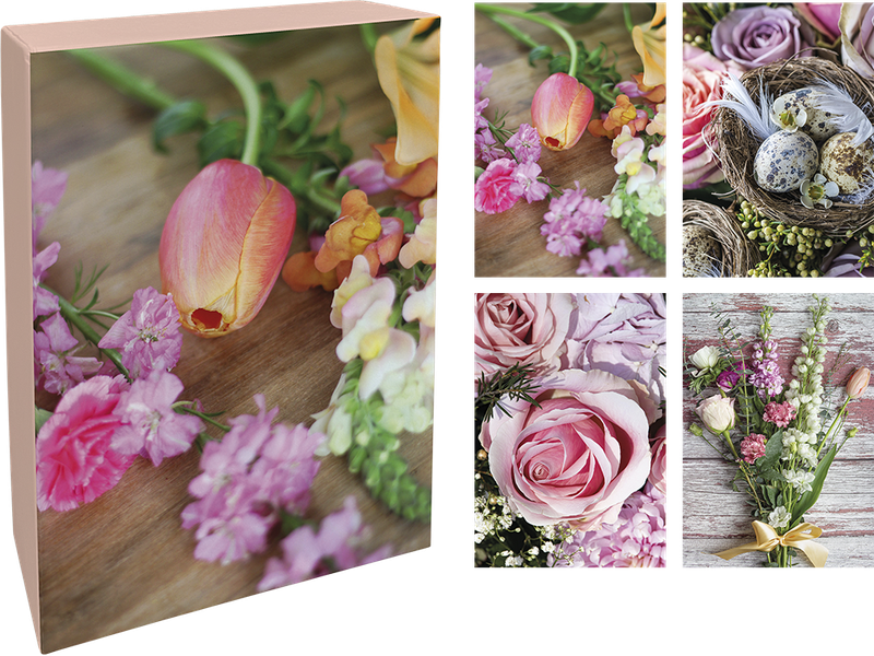 Paperly doble kort i eske