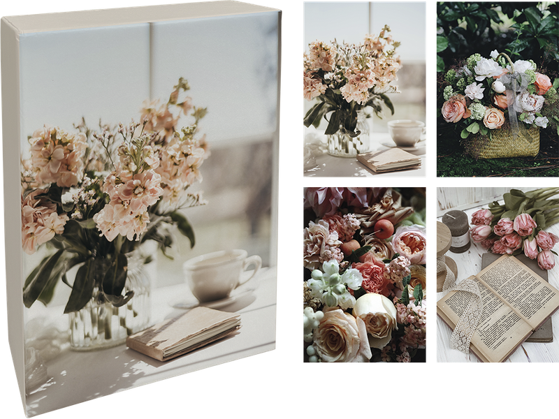 Paperly doble kort i eske