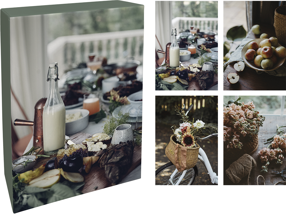 Paperly doble kort i eske