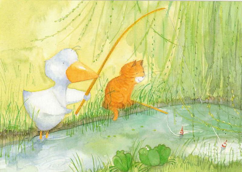 Nouvelle Barn Enkle Kort 10x15