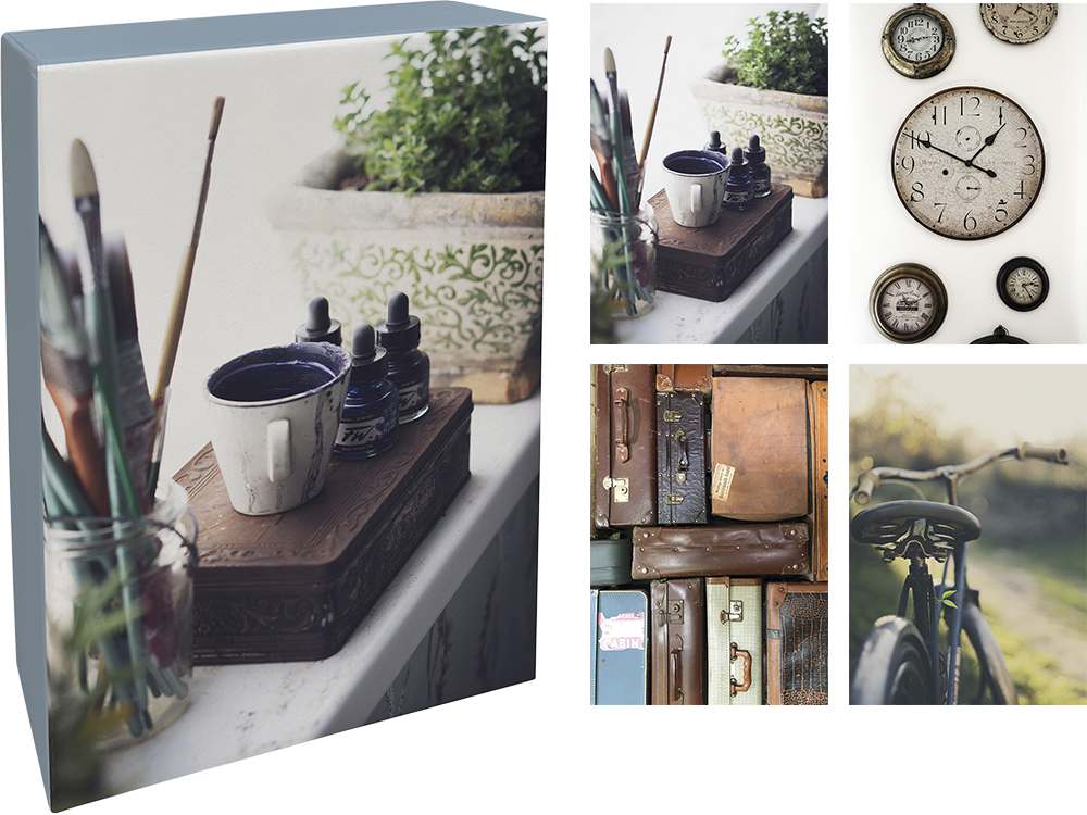 Paperly doble kort i eske